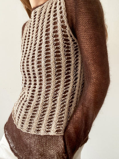 Scribble Top Knitting Pattern