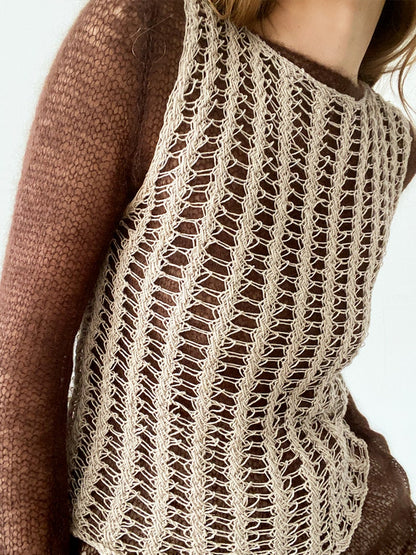 Scribble Top Knitting Pattern