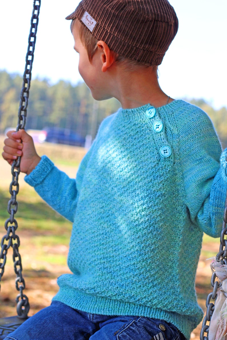 Kids Sweater Knitting Pattern
