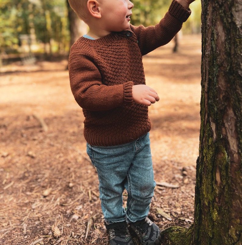 Kids Sweater Knitting Pattern