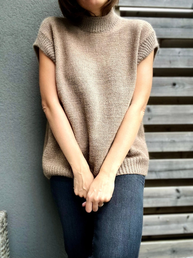 Nordic Vest Knitting Pattern