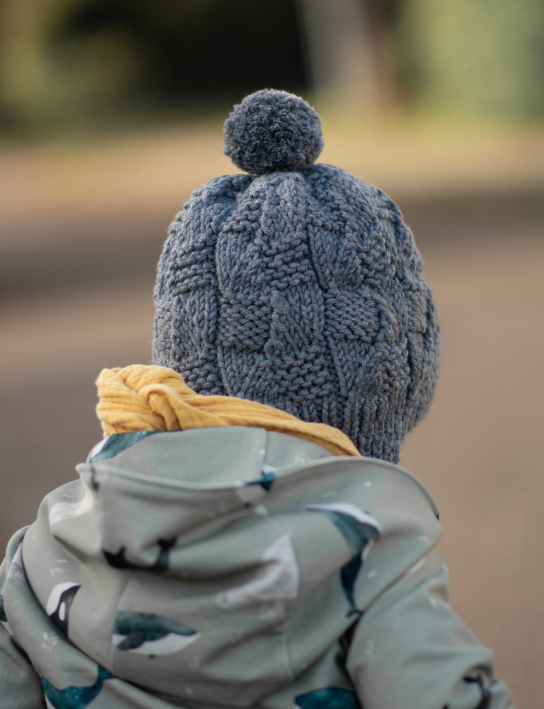 Kids Hat Knitting Pattern