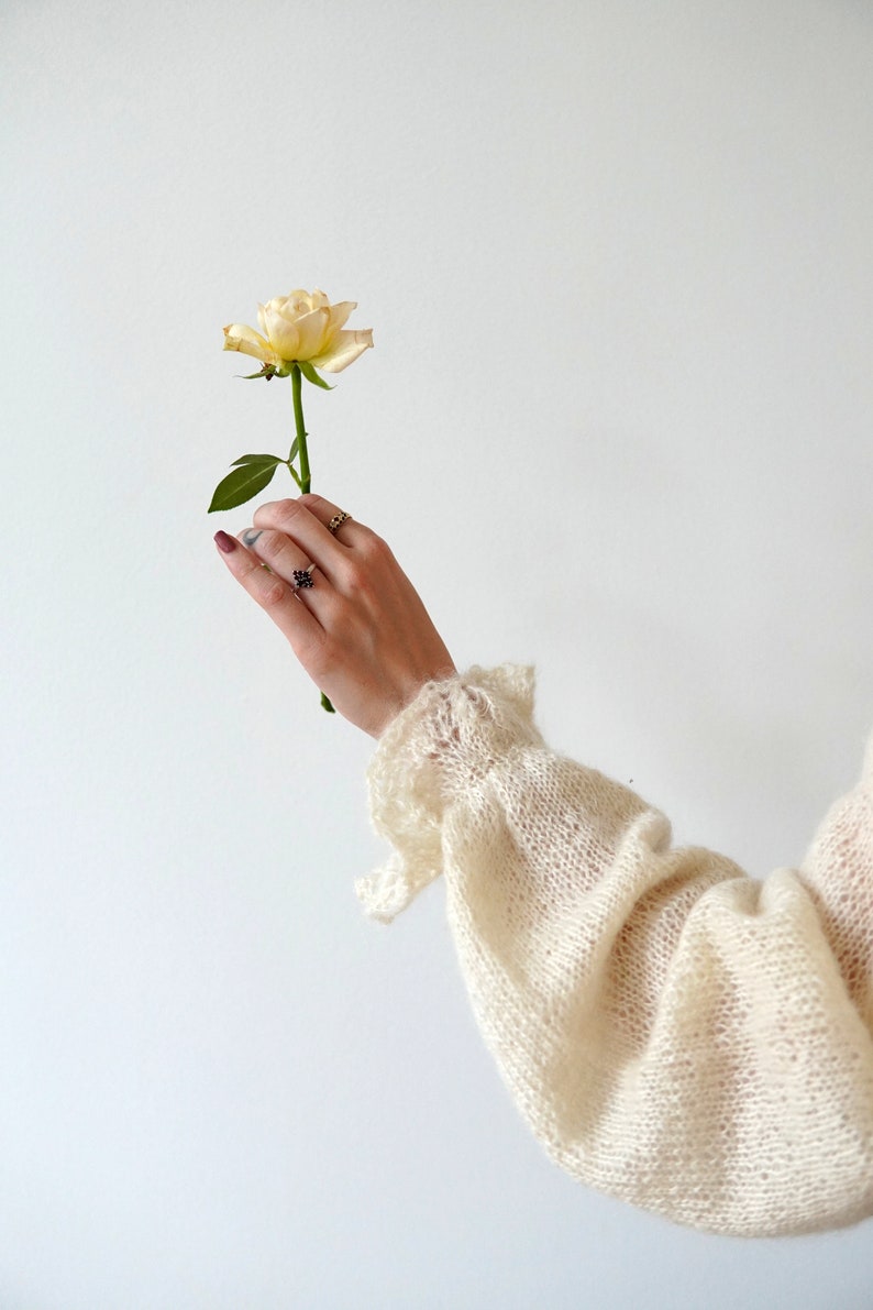 Lace Blouse Knitting Pattern