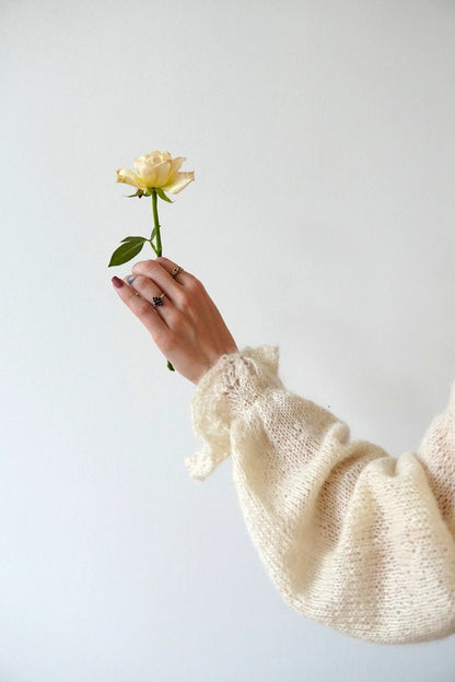 Lace Blouse Knitting Pattern