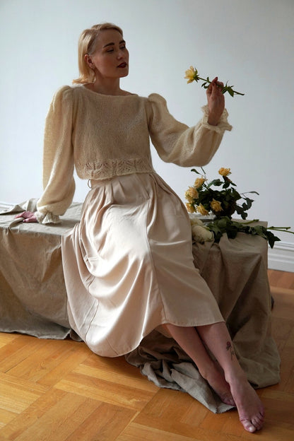 Lace Blouse Knitting Pattern