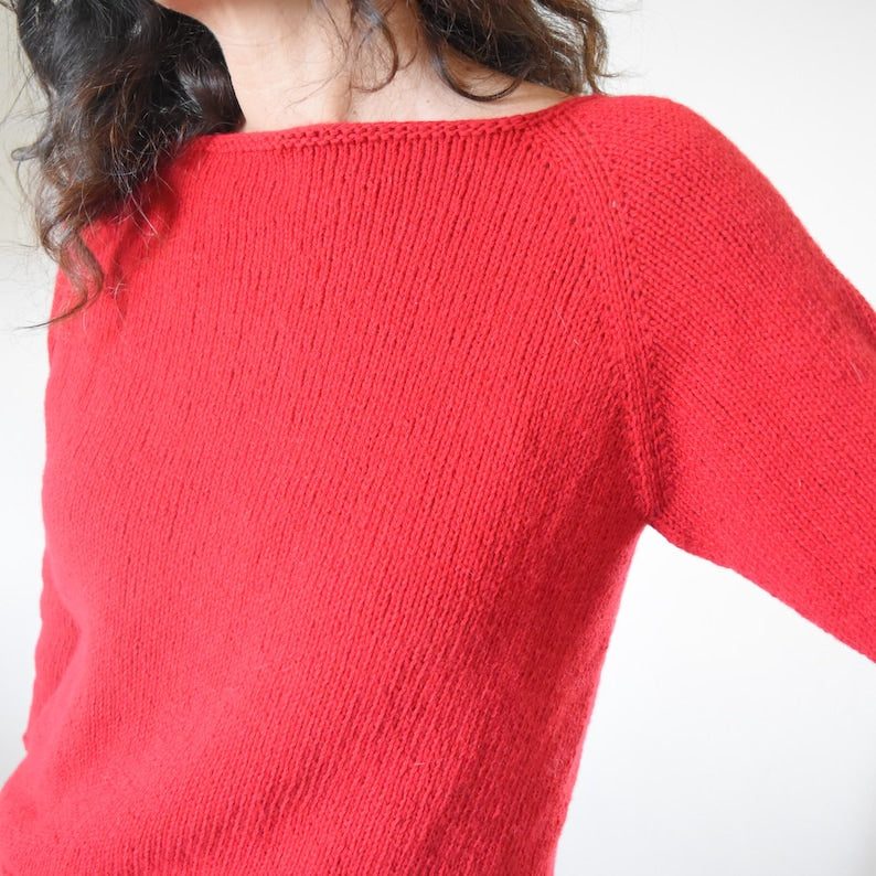 Classic Pullover Knitting Pattern