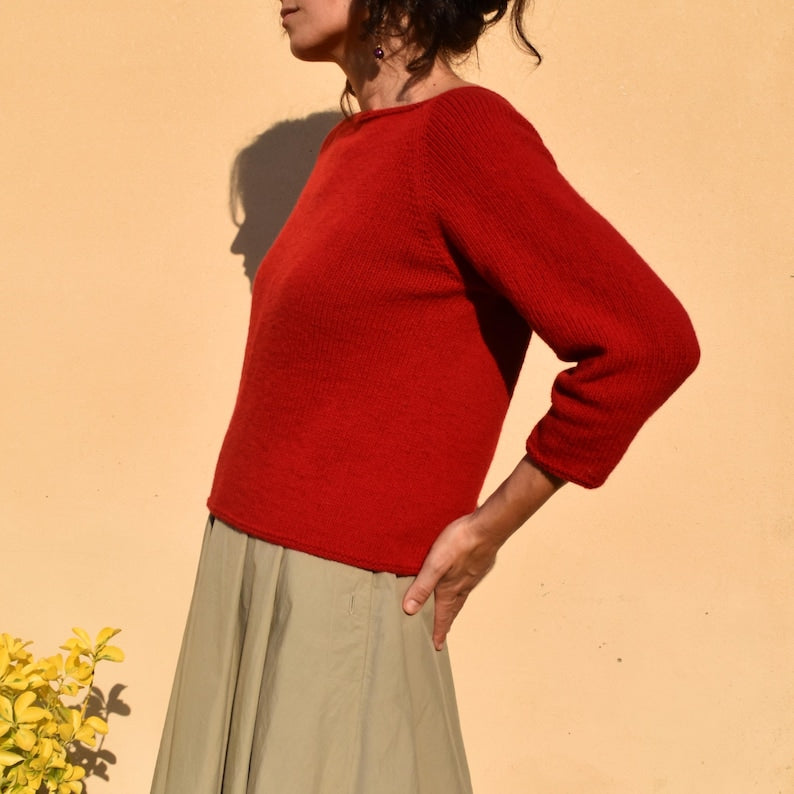 Classic Pullover Knitting Pattern