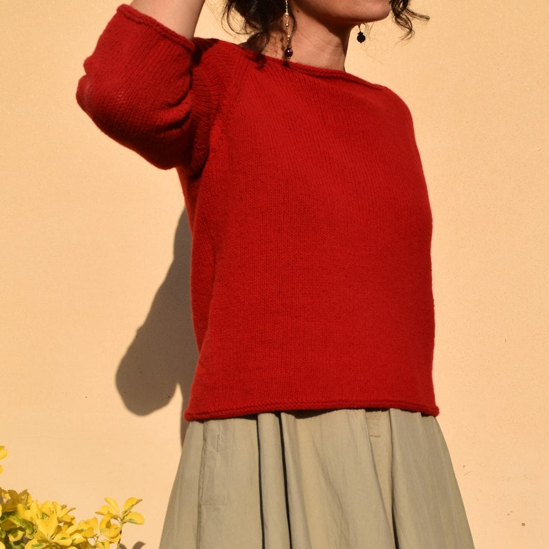 Classic Pullover Knitting Pattern