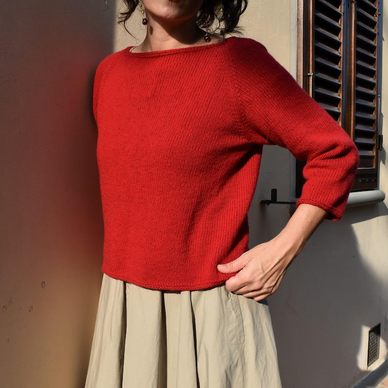 Classic Pullover Knitting Pattern