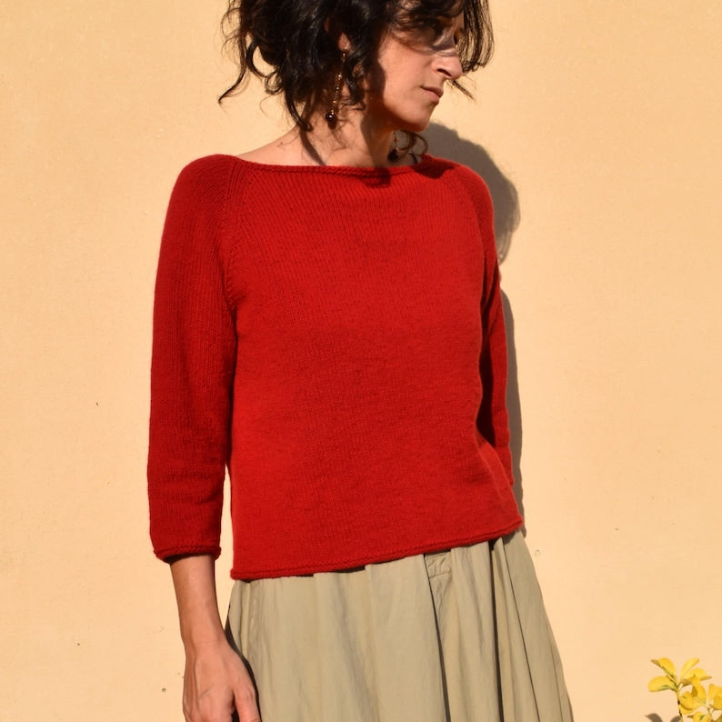 Classic Pullover Knitting Pattern