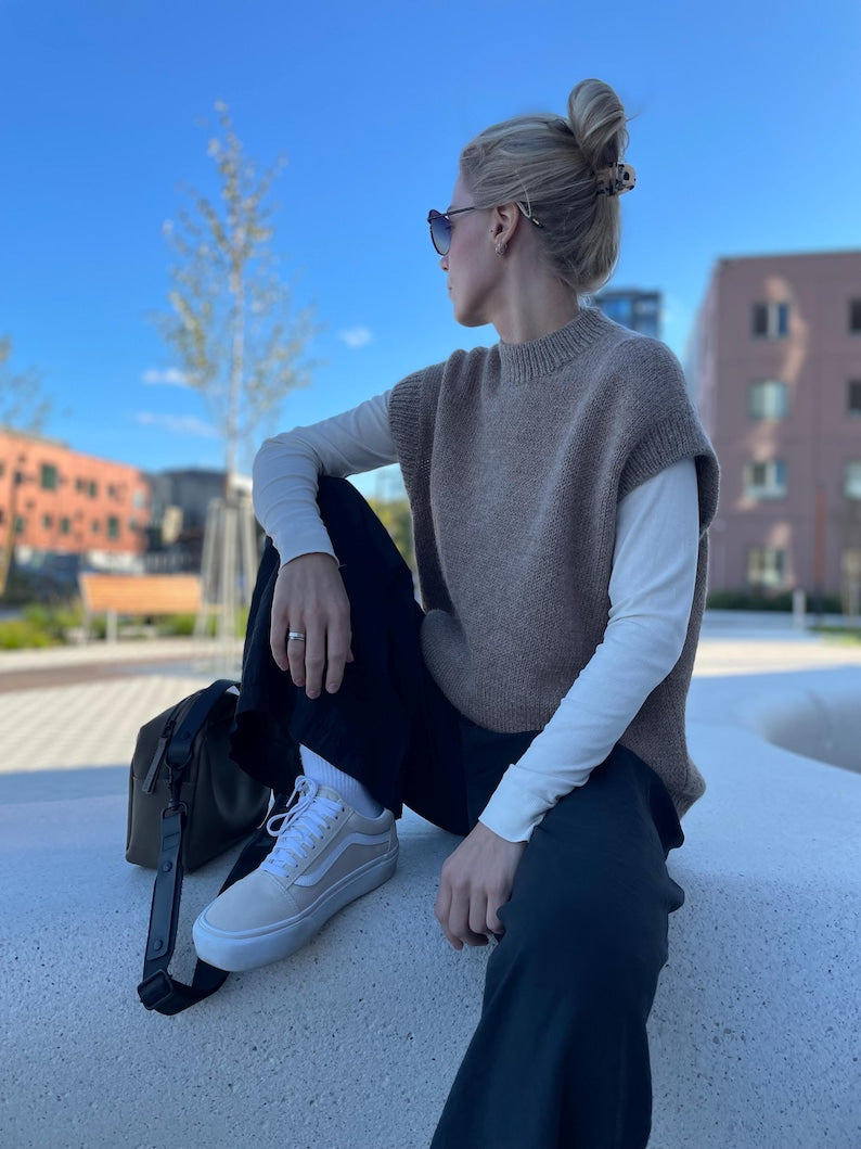 Nordic Vest Knitting Pattern