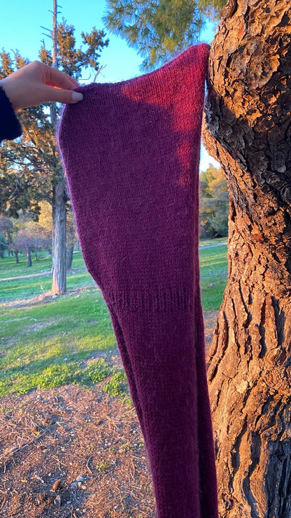 Cozy Hooded Scarf Knitting Pattern