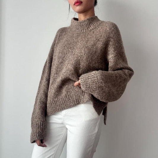 Relaxed Pullover Knitting Pattern