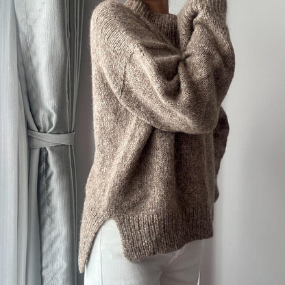 Relaxed Pullover Knitting Pattern