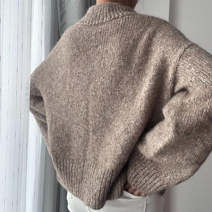 Relaxed Pullover Knitting Pattern