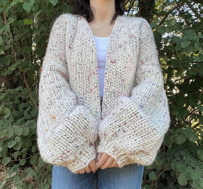 Cloudy Cardigan Knitting Pattern