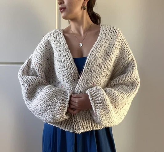 Cloudy Cardigan Knitting Pattern