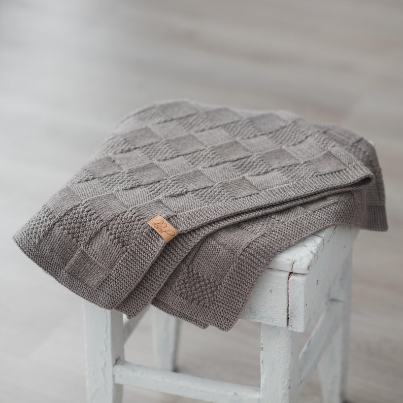 Beginner Baby Blanket Knitting Pattern