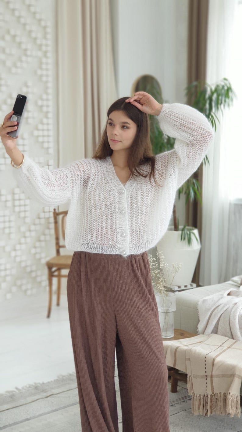 Cozy Textured Cardigan Knitting Pattern