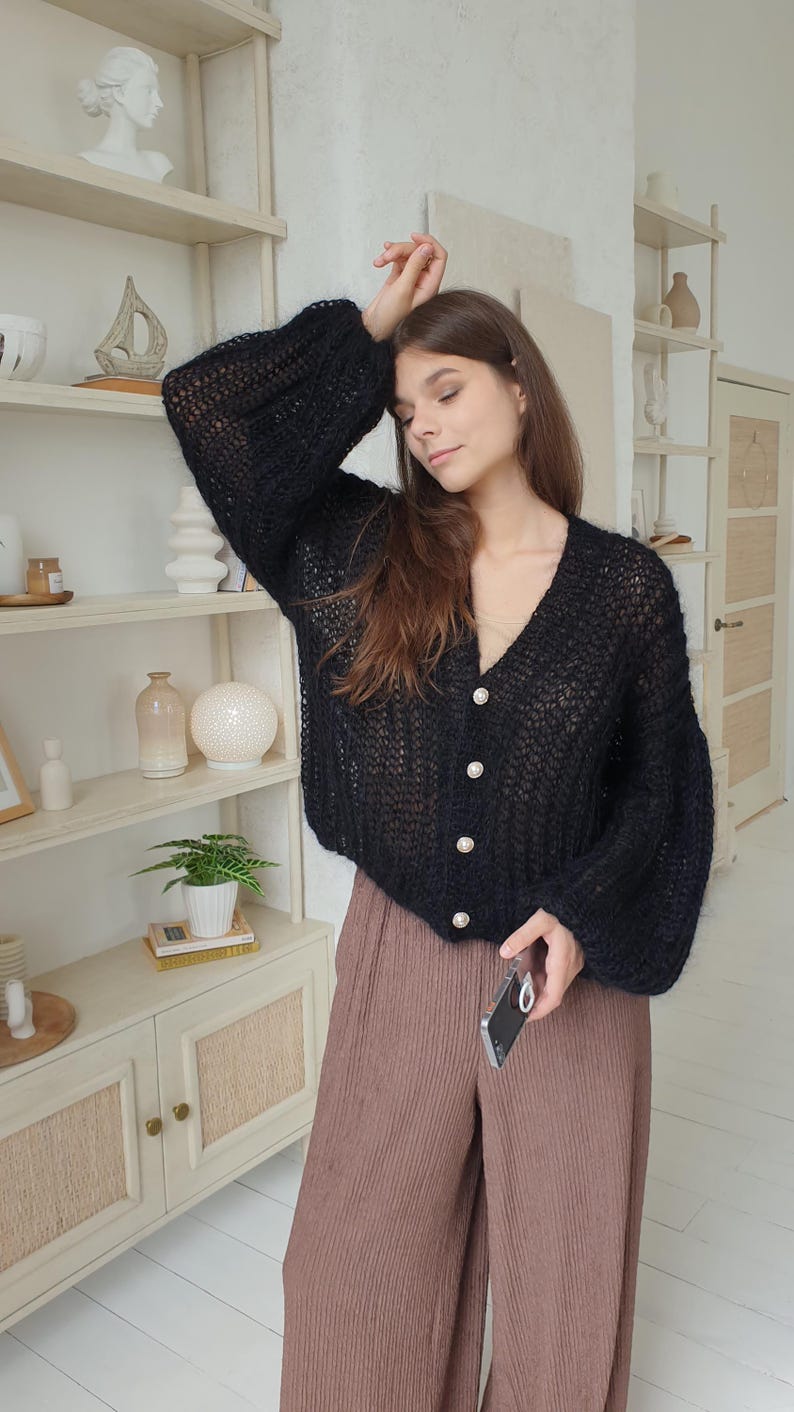 Cozy Textured Cardigan Knitting Pattern