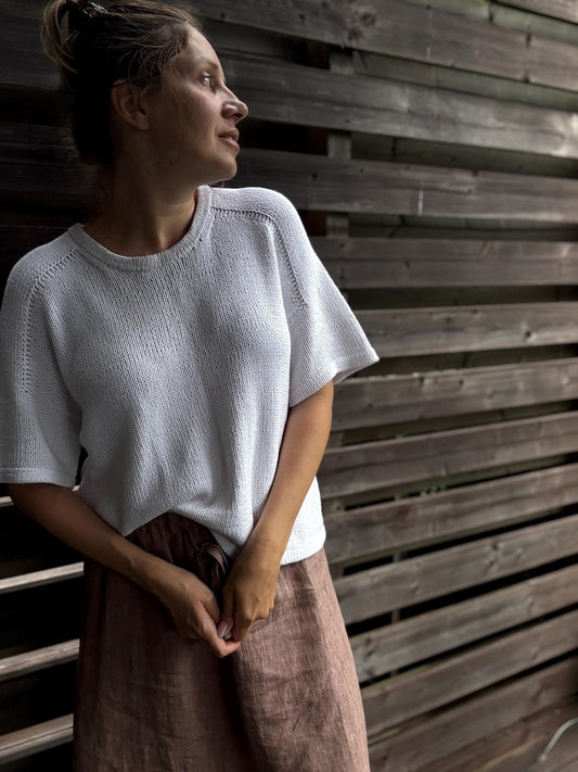 Easy Summer Tee Knitting Pattern