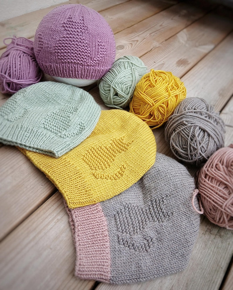 Cat Beanie Knitting Pattern