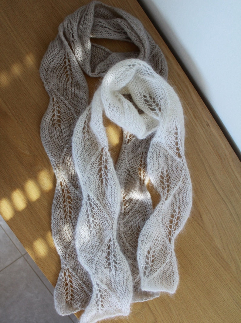 Netta Scarf Knitting Pattern