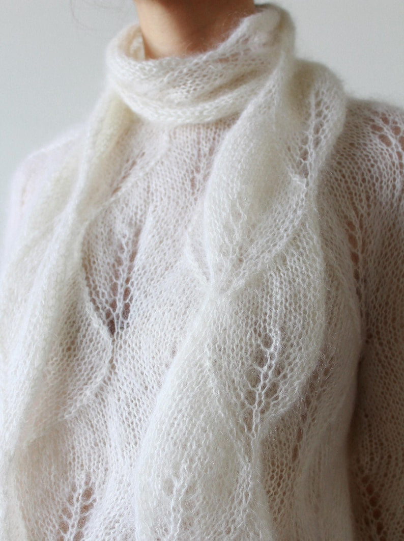 Netta Scarf Knitting Pattern