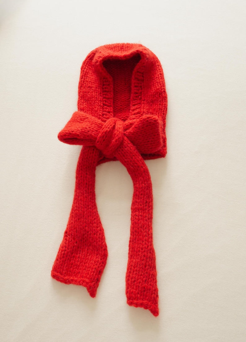 Bonnet Balaclava Knitting Pattern