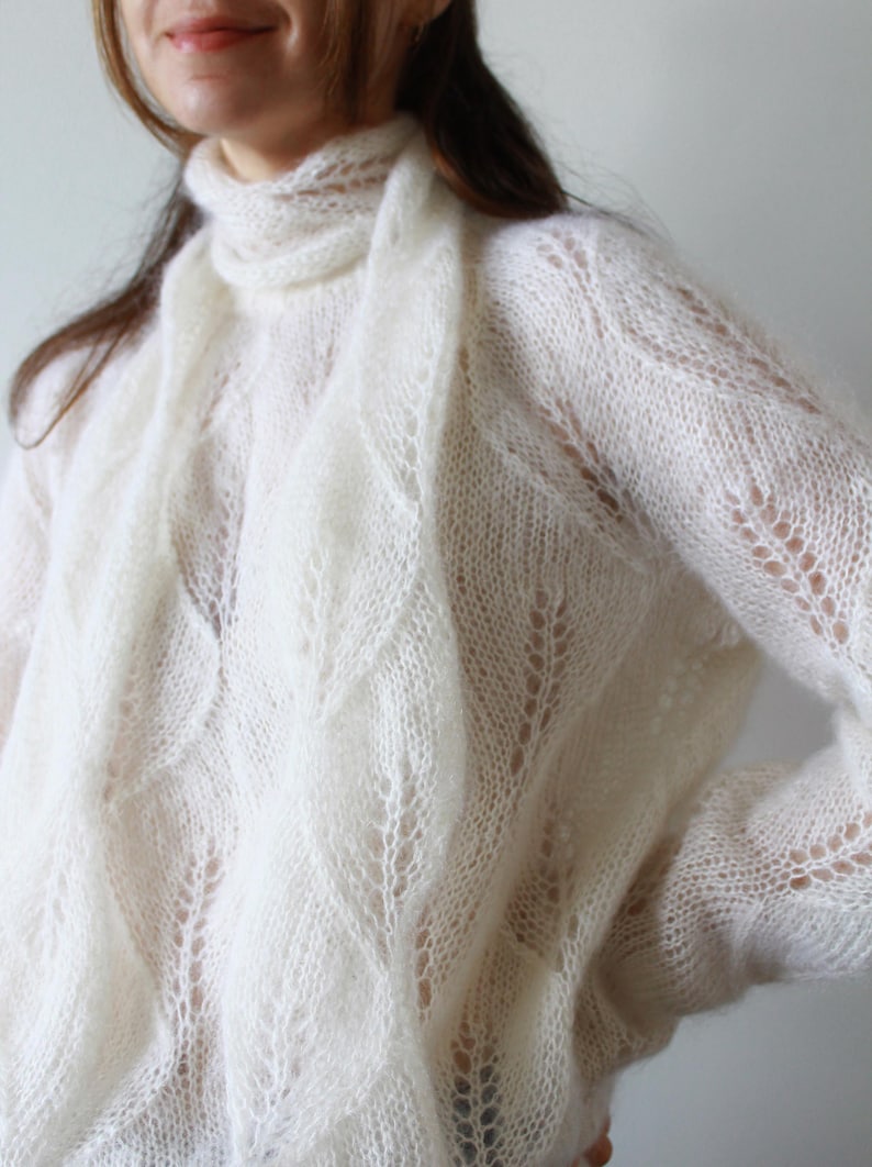 Netta Scarf Knitting Pattern