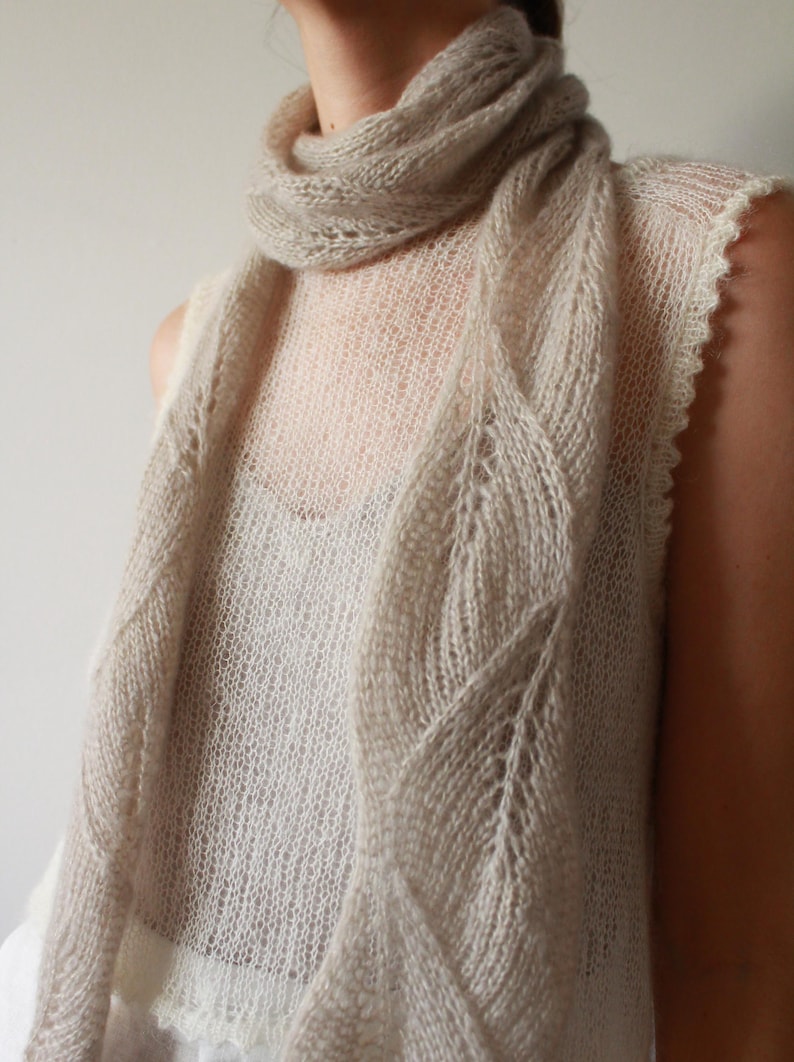 Netta Scarf Knitting Pattern