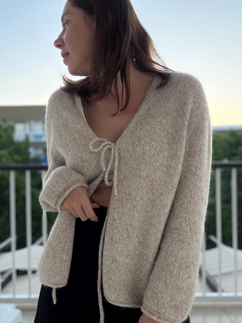 Moonveil Cardigan Knitting Pattern