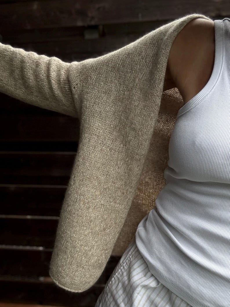 Moonveil Cardigan Knitting Pattern