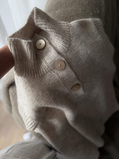 High Neck Vest Knitting Pattern