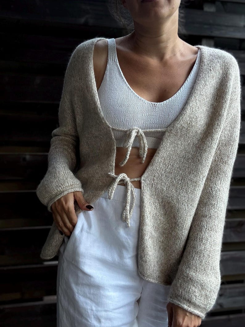 Moonveil Cardigan Knitting Pattern