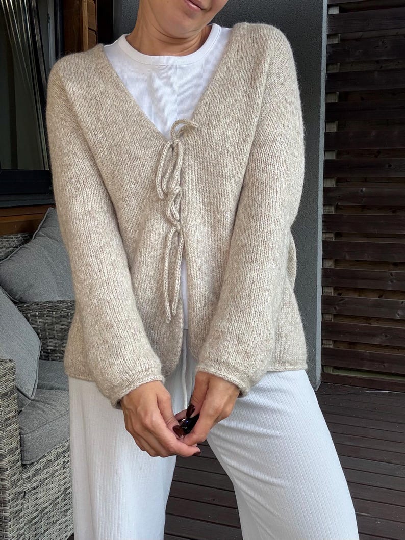 Moonveil Cardigan Knitting Pattern