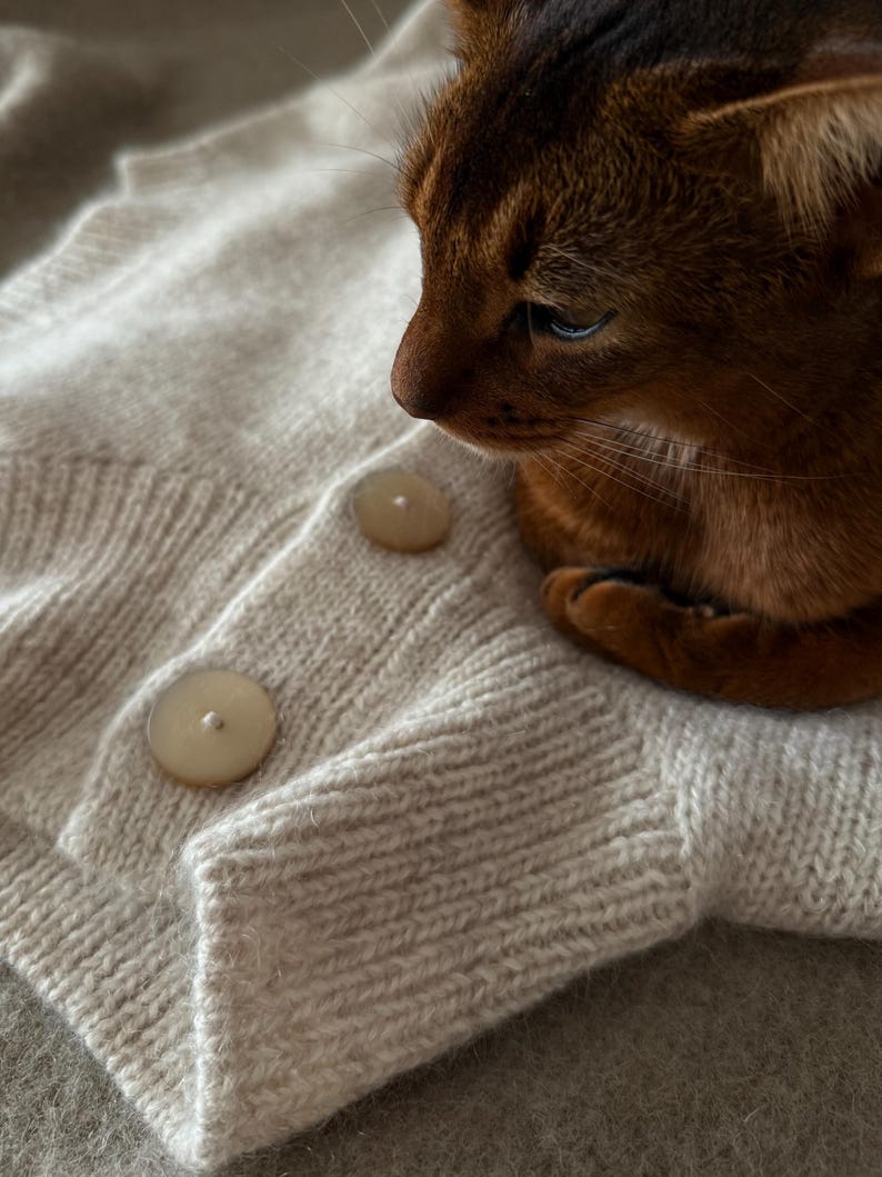 High Neck Vest Knitting Pattern