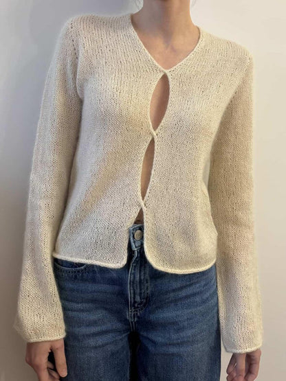 Twistveil Blouse Knitting Pattern