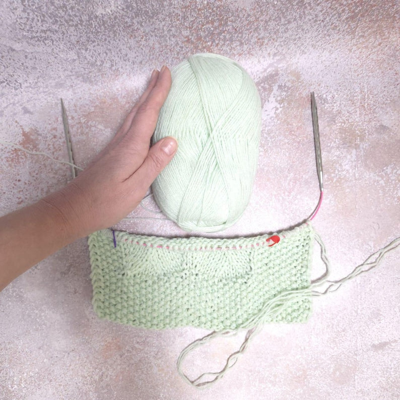 Baby Blue Blanket Knitting Pattern