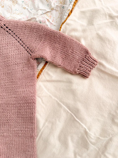 Top-Down Baby Romper Knitting Pattern