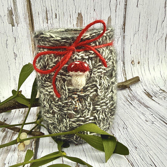 Jar Cover Knitting Pattern