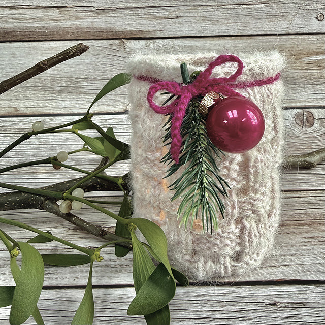 Jar Cover Knitting Pattern