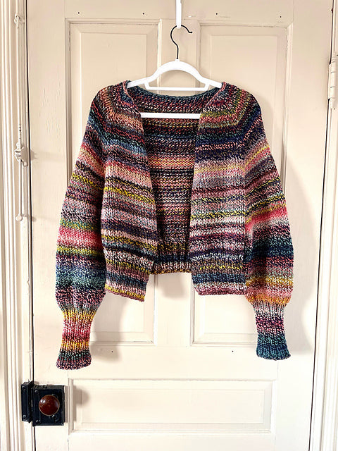 Easy Cardigan Knitting Pattern