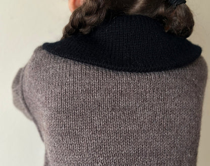 Kids Collar Jacket Knitting Pattern