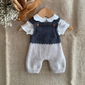 Dandelions Overalls Knitting Pattern
