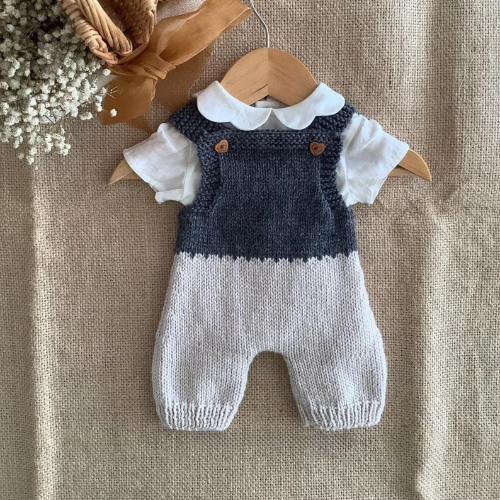 Dandelions Overalls Knitting Pattern