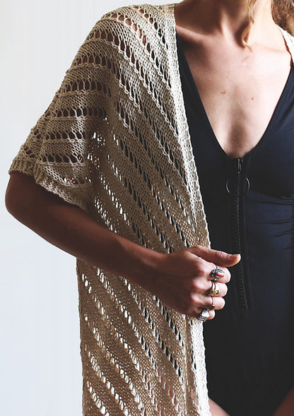 Lace Summer Wrap Knitting Pattern