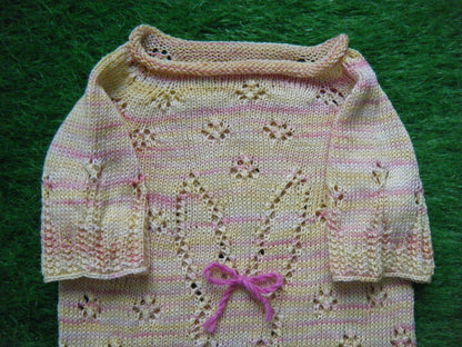 Bunny Jumper Knitting Pattern