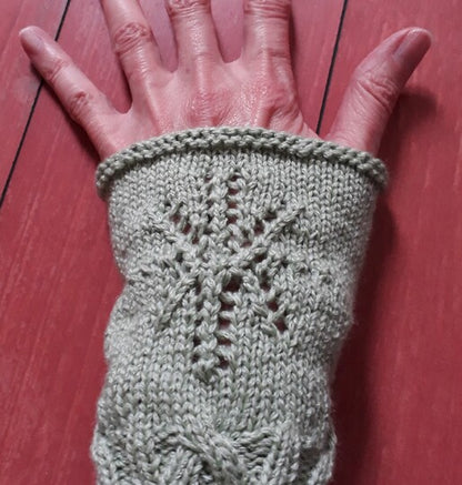 Beanie  Armwarmers Knitting Pattern