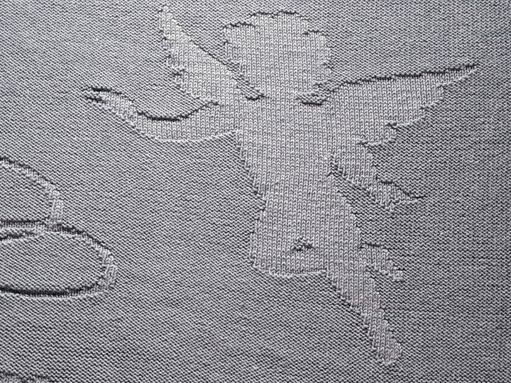 Baby Angel Blanket Knitting Pattern